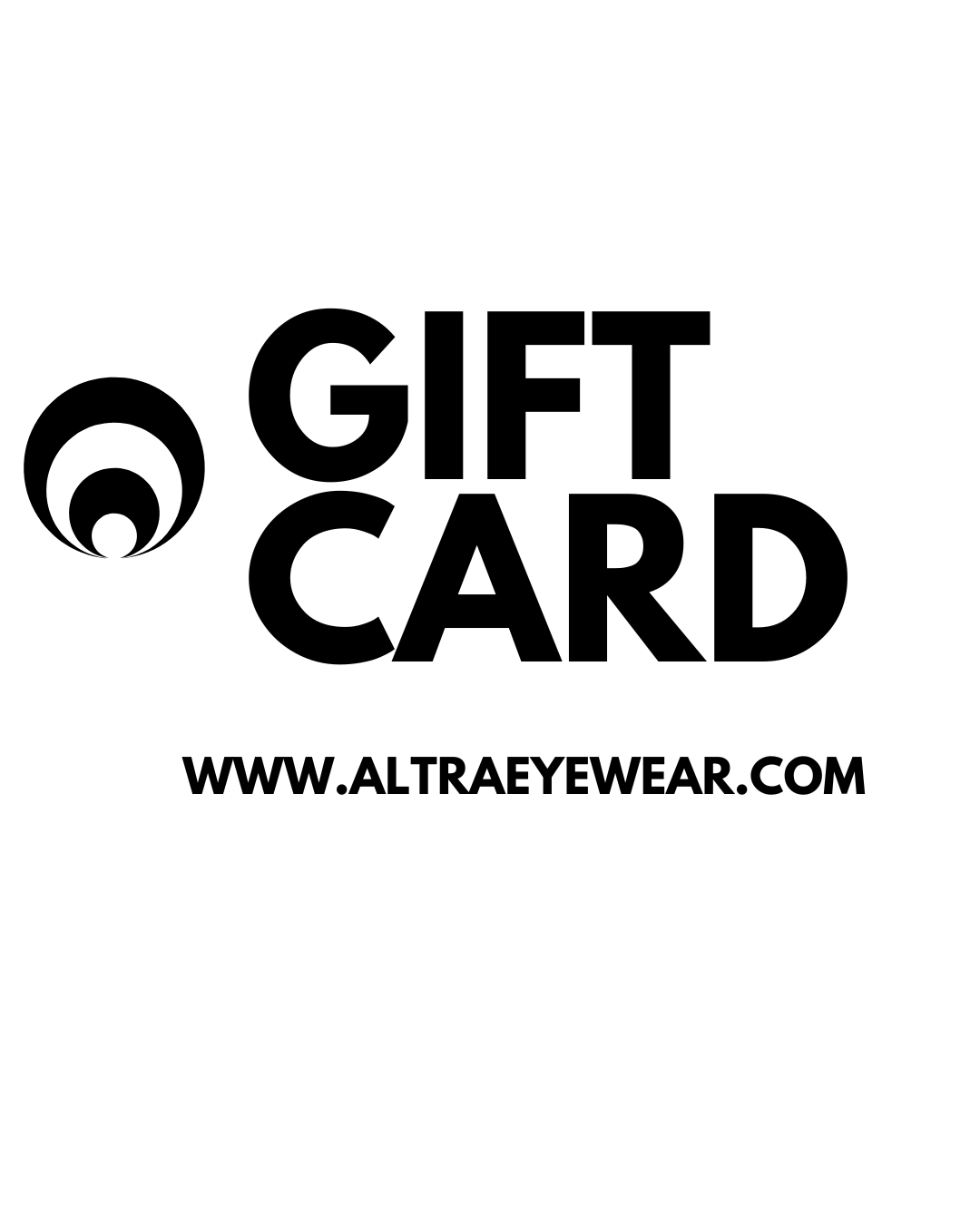 Altra Eyewear Gift Card